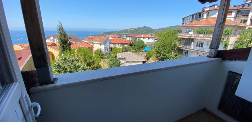 ACİL EMLAK’TAN DENİZ MANZARALI EŞYALI KİRALİK 2+1 DAİRE